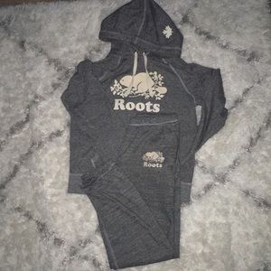 grey roots tracksuit